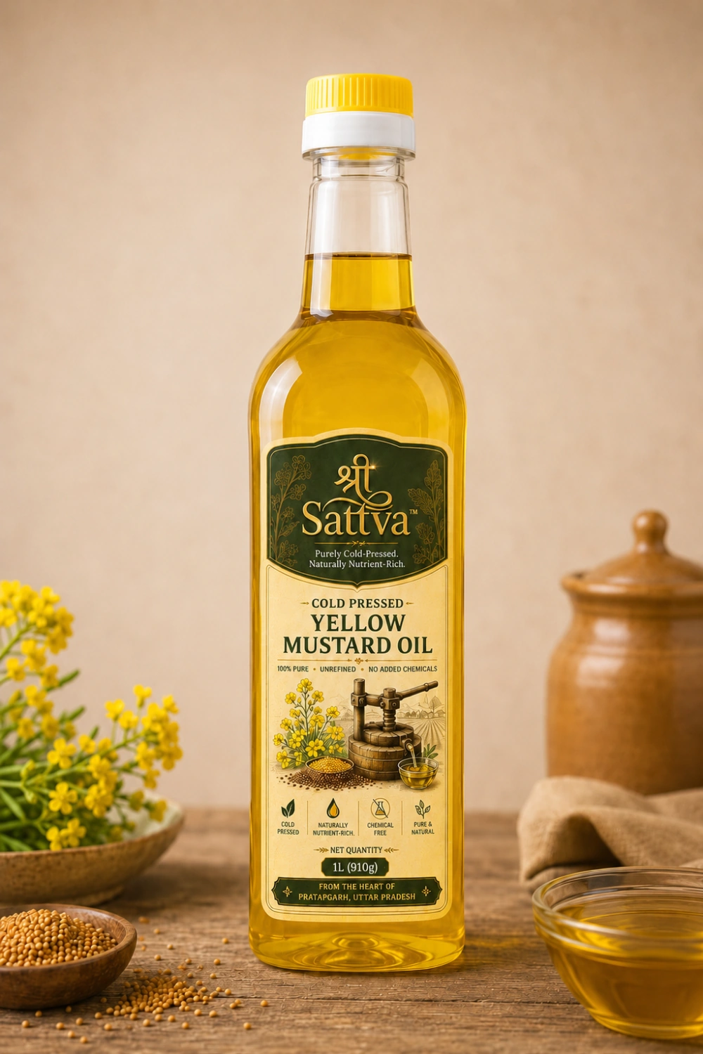 cold pressed yellow mustard oil cold pressed yellow mustard oil