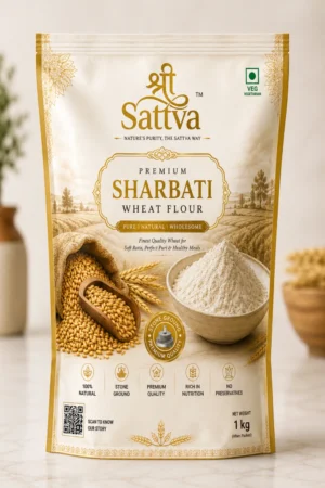 sharbati wheat flour 1kg